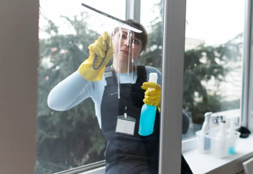 Nettoyage de vitres intérieures et extérieures à Saint-Étienne-au-Mont